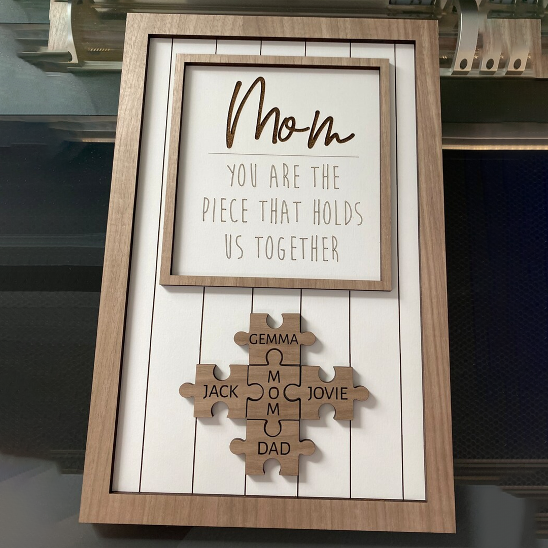 Best Seller!!! Mom You Are The Piece That Holds Us Together | Ideal Gift for Mom Grandma on Mother's Day