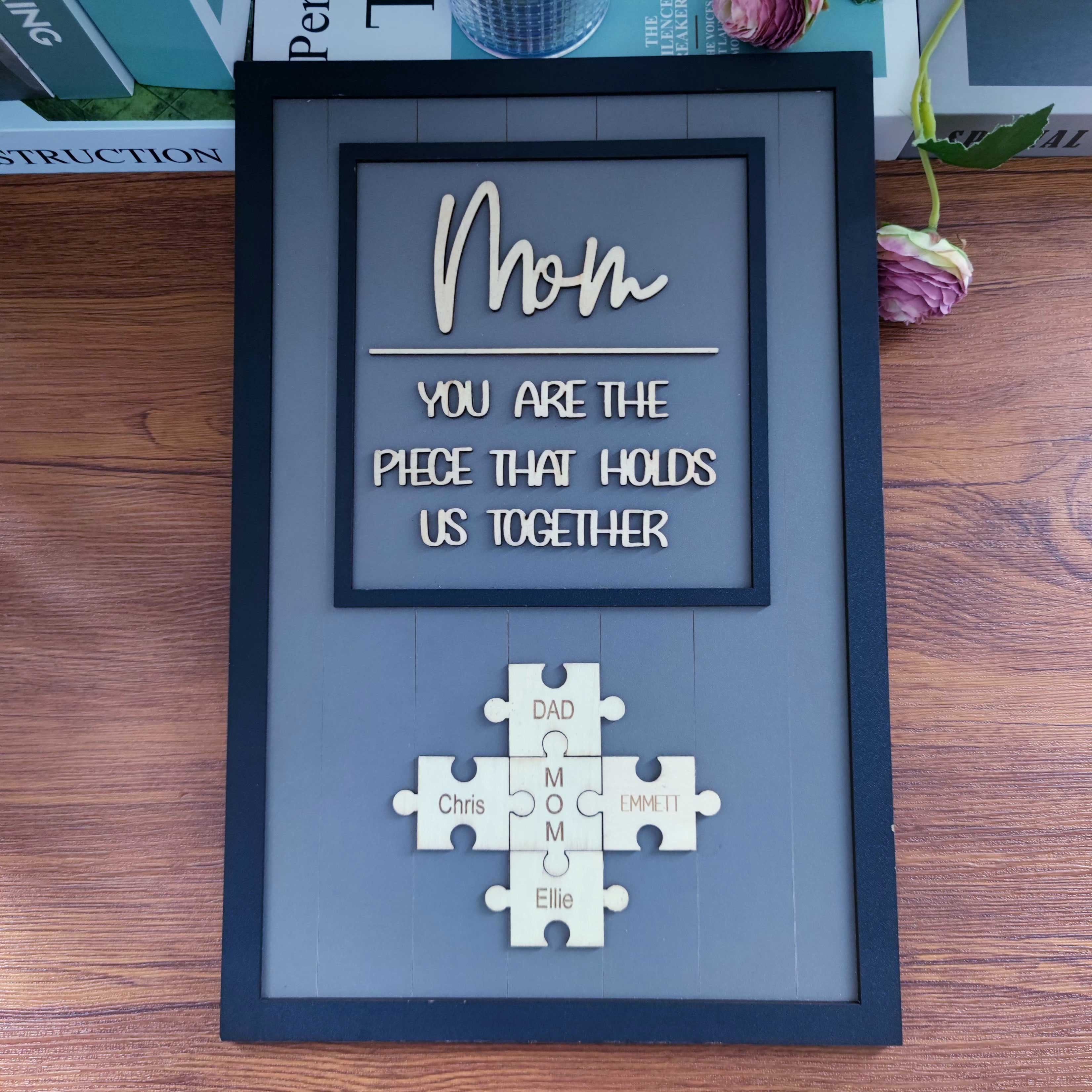 BESTSELLER❗❗ | Mom You Are The Piece That Holds Us Together | Mothers Day Gift