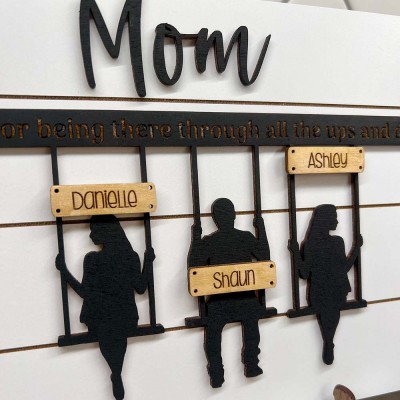 Personalized Swing Set Sign For Mother's Day Gift